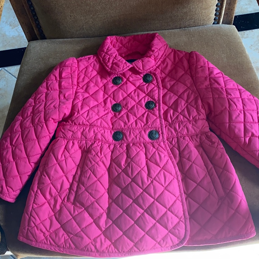 Let the princess wear her fuschia Ralph Lauren 😍